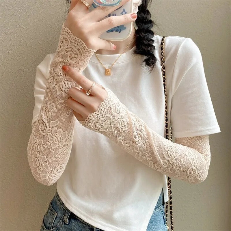Lace Arm Warmers