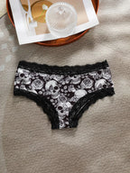 4 Pcs Comfortable Breathable Dark Fashion Underwear
