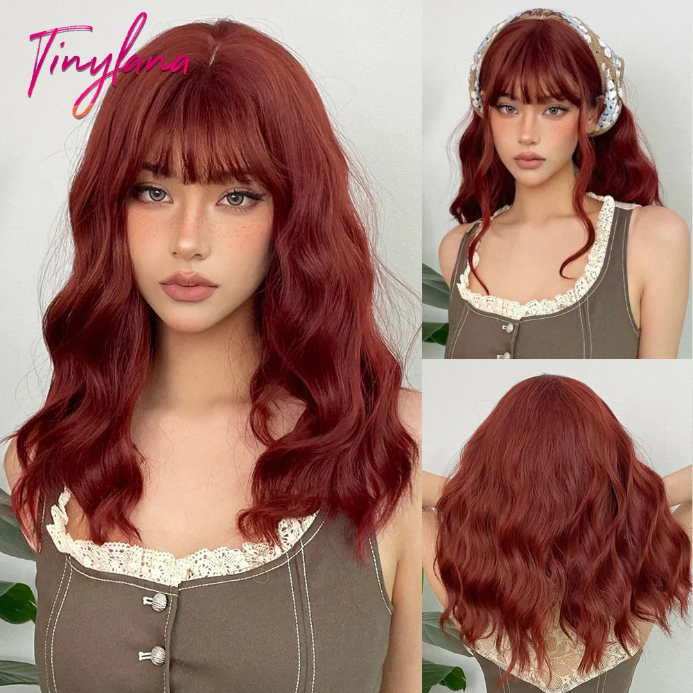 Short  Wavy Synthetic Wigs