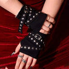 Y2K Buckle Punk Style Arm Warmer