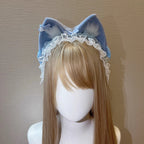 Lolita Fairy Lace Cat Ear Headband