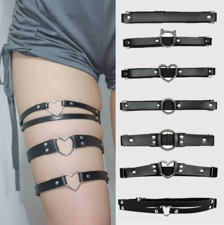 Goth Thigh Garter