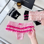 Sweet Bow Lace Underwear
