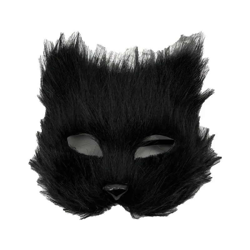 Long Hair Fox Mask