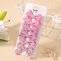 5Pcs/Set Cute Floral  Mini  Hair Clip Cute Floral