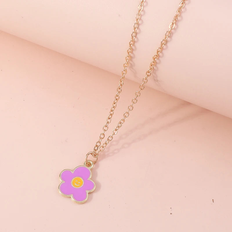 1pc Lovely Flower Necklace