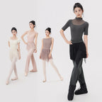 Soft Irregular  Mesh Ballet Skirts