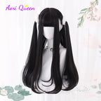 AS Long Straight Synthetic Wig