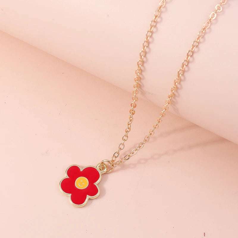 1pc Lovely Flower Necklace