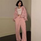 Pink Leopard Print Jacket