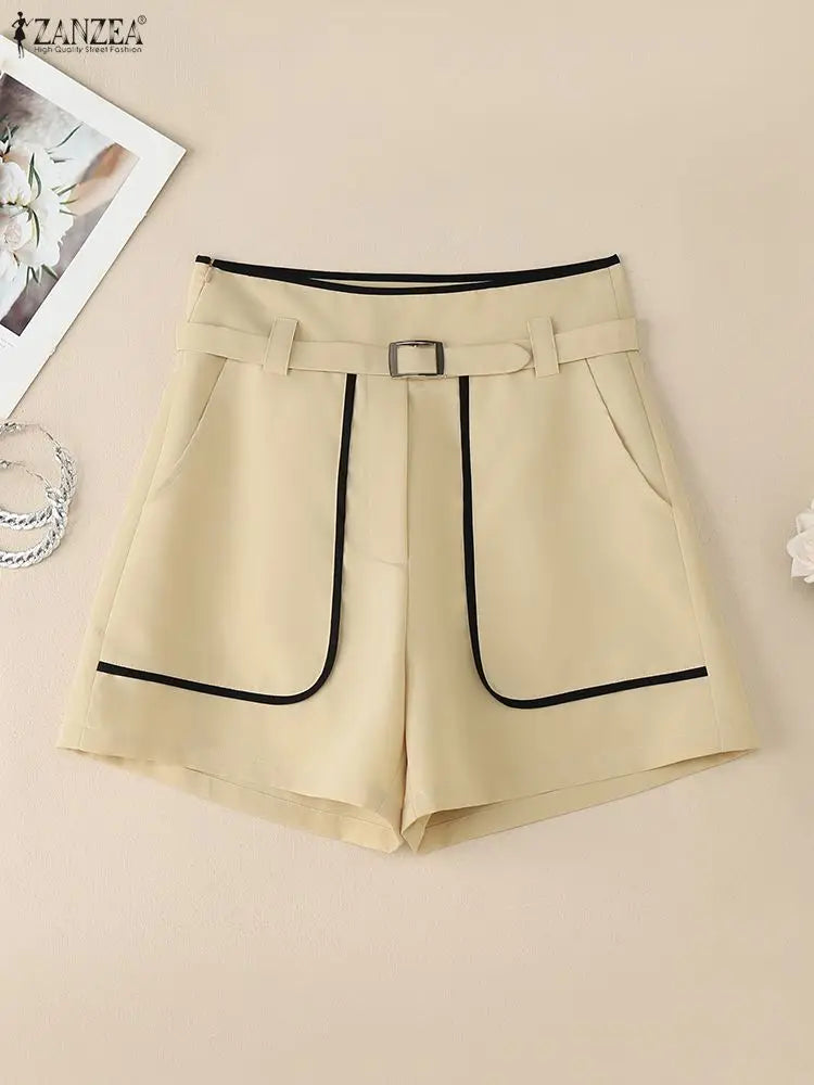 ZANZEA Elegant  Shorts