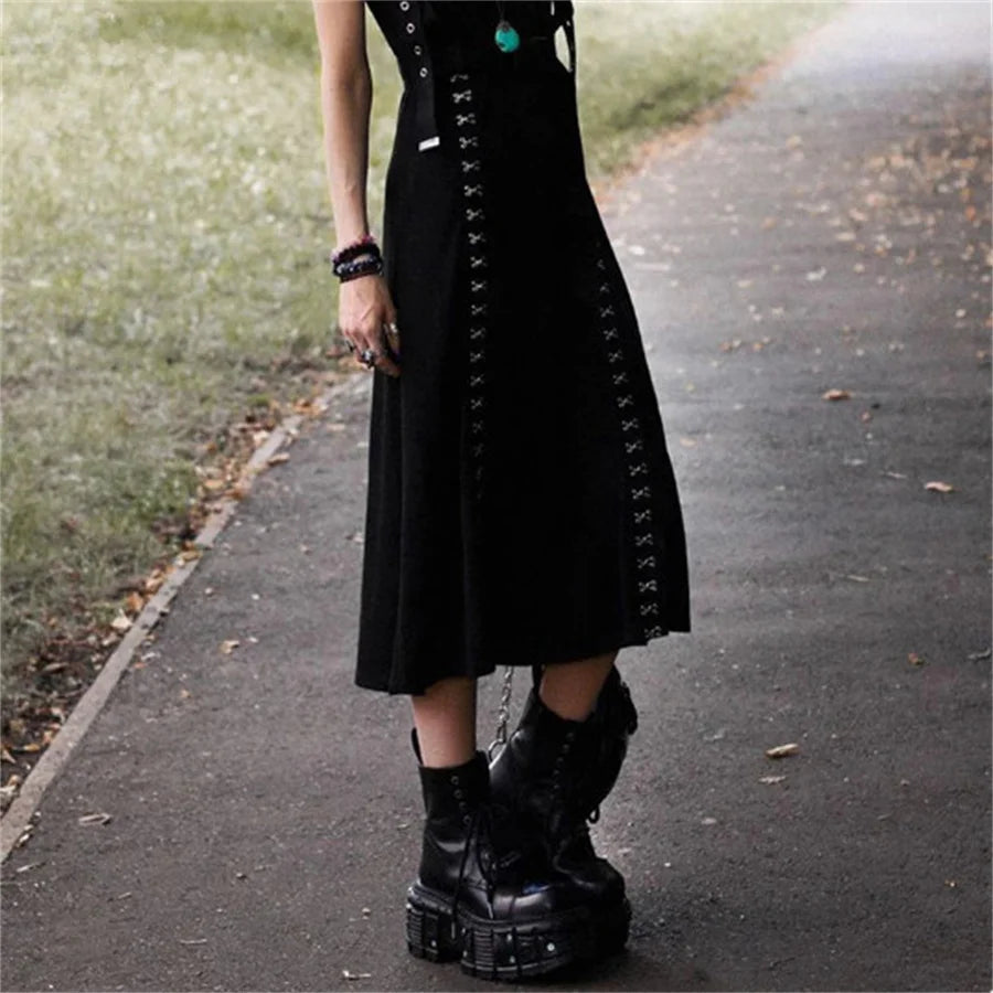 Punk Style  Lace-up H Shoes