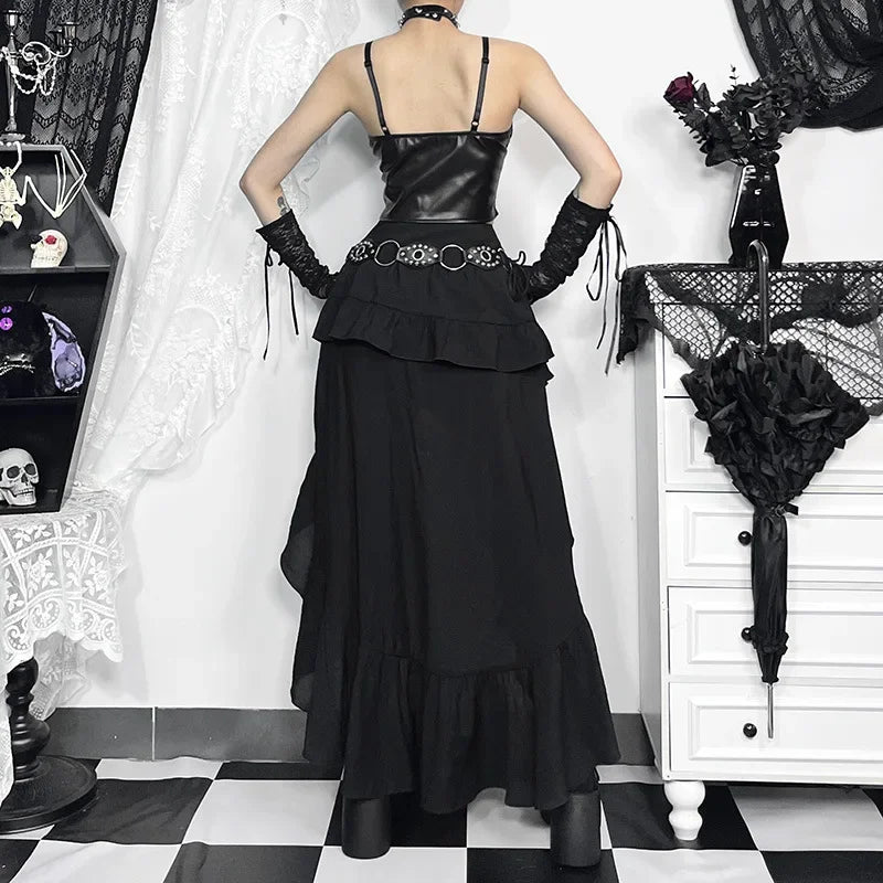 Gothic Dark Irregular Skirts