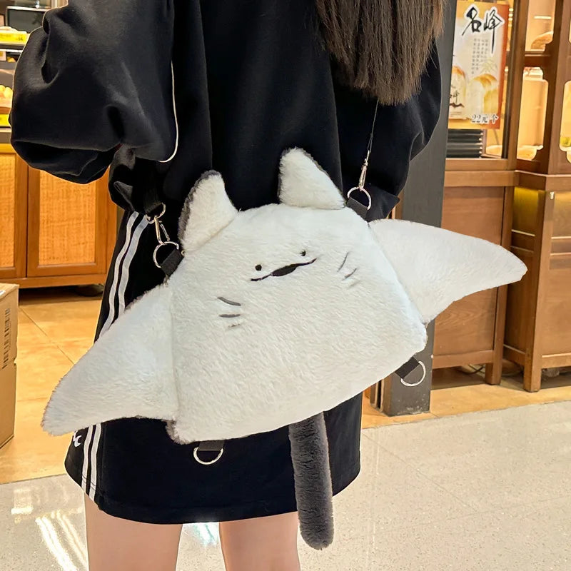 Manta Ray Plush Backpack