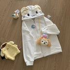 Kawaii Lolita Style Fleece Hoodie