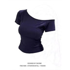 Off-Shoulder T-shirt