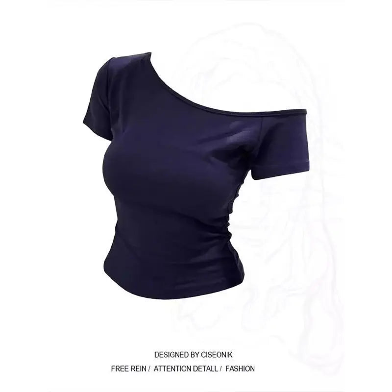 Off-Shoulder T-shirt