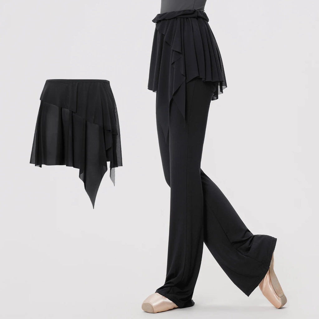 Soft Irregular  Mesh Ballet Skirts