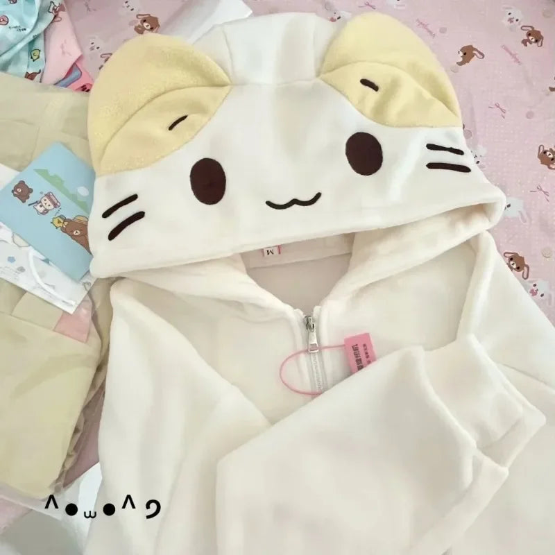 Kawaii Lolita Style Fleece Hoodie