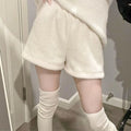 Y2K Fur Shorts
