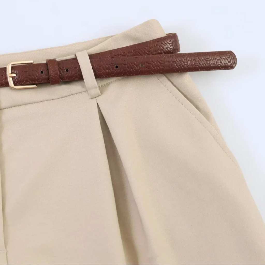 Elegant  High Waist Shorts
