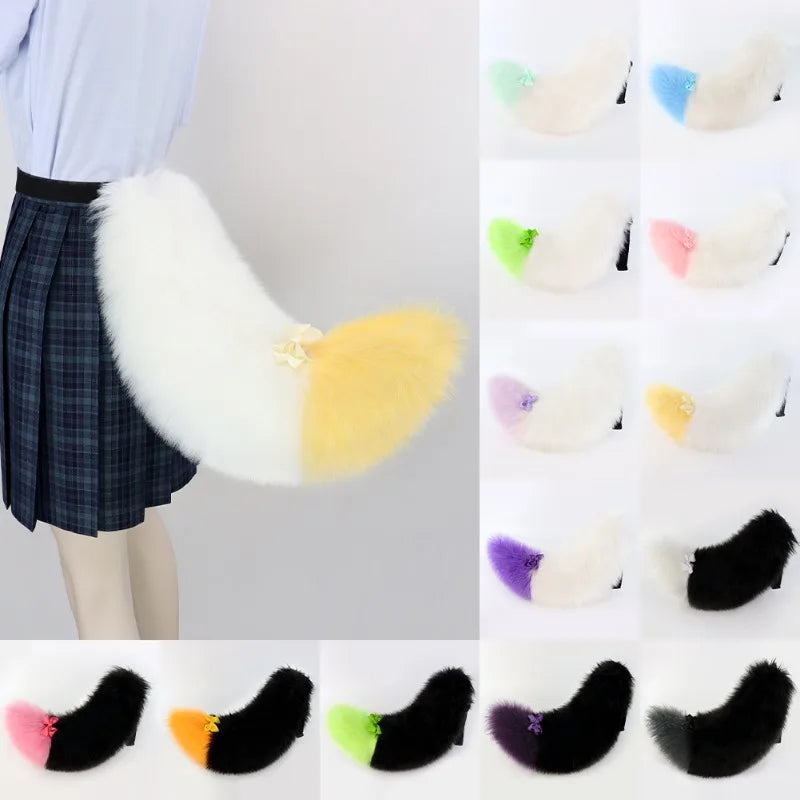 60cm Plush Animal Tail  Fox/Cat
