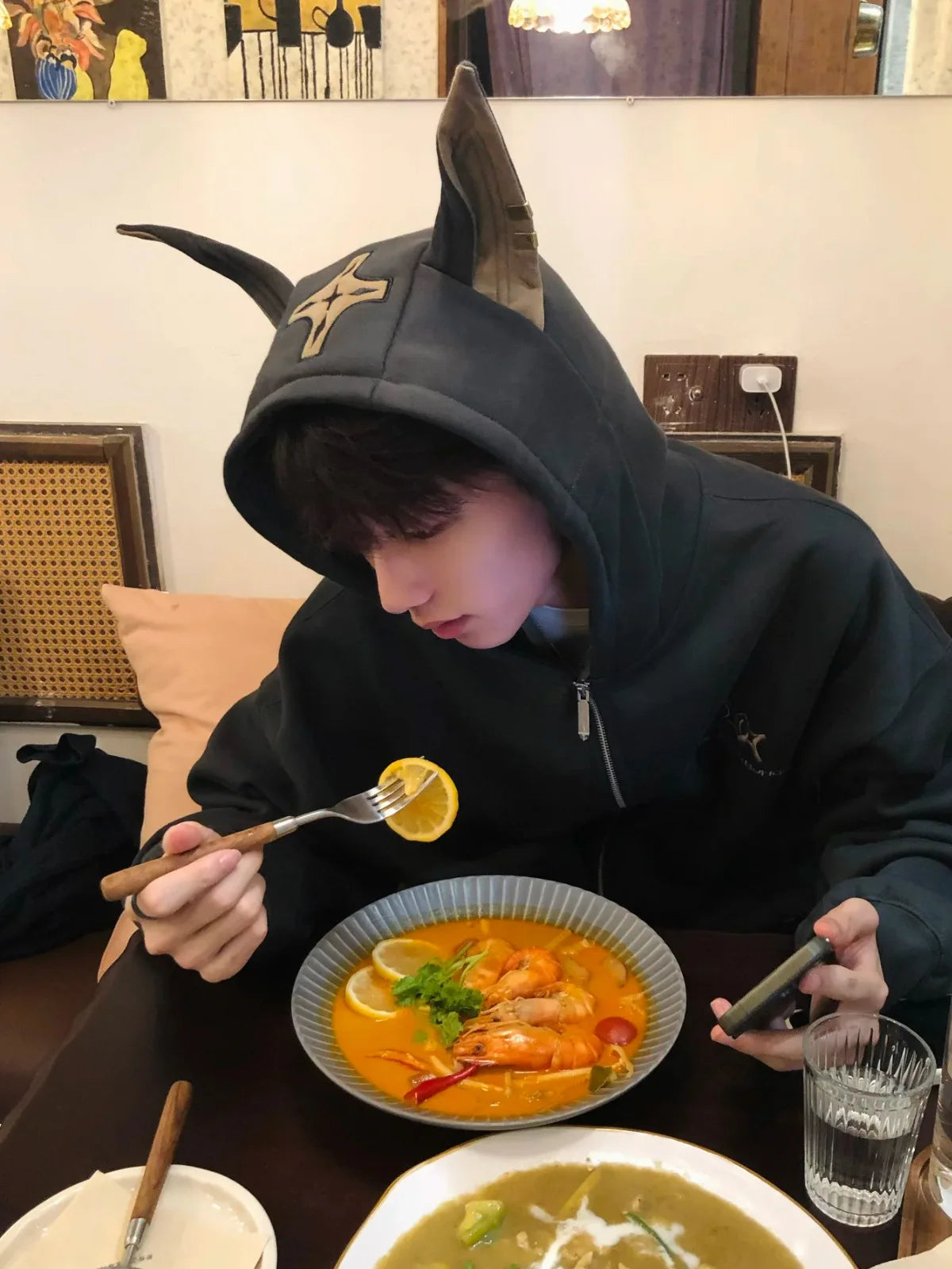 Dog ear Hoodie