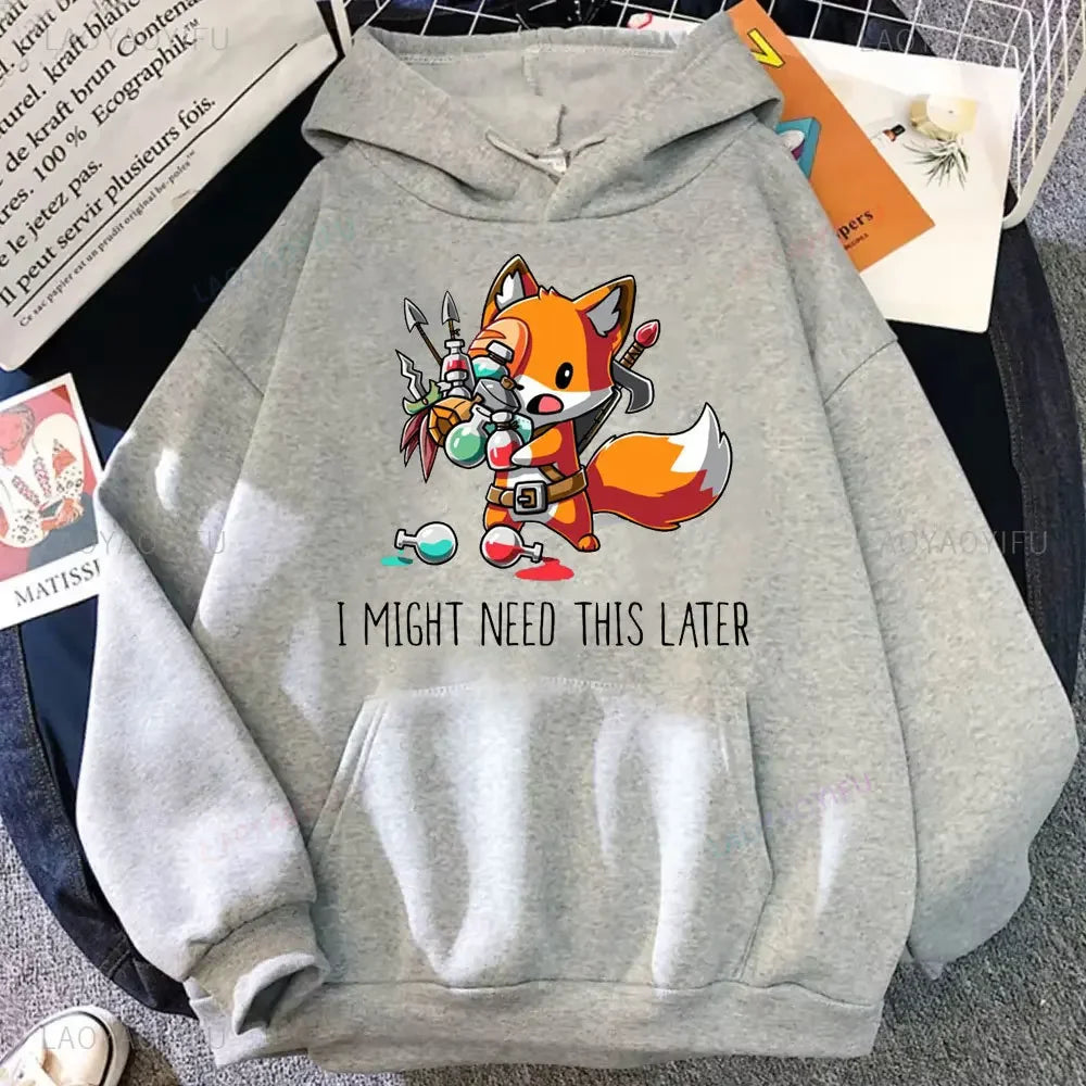 Cute I Don't Give A FoxHoodie