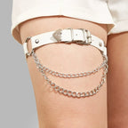 Chain Heart Shaped Thigh strap