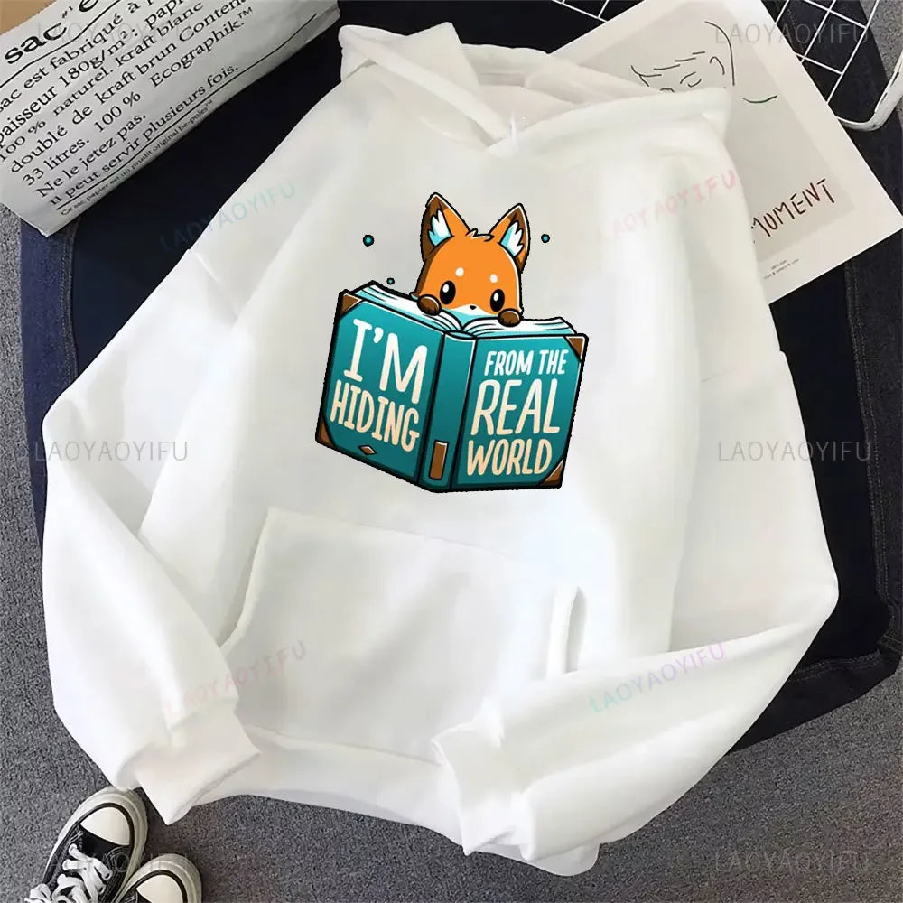 Cute I Don't Give A FoxHoodie
