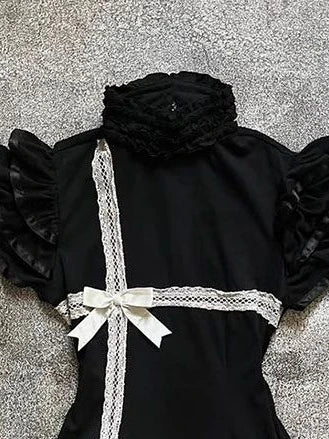 Goth Y2k  Lace Dress