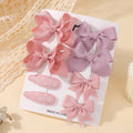 BABY BOWS 8Pcs/Set Butterfly Hair Clips