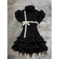 Goth Y2k  Lace Dress