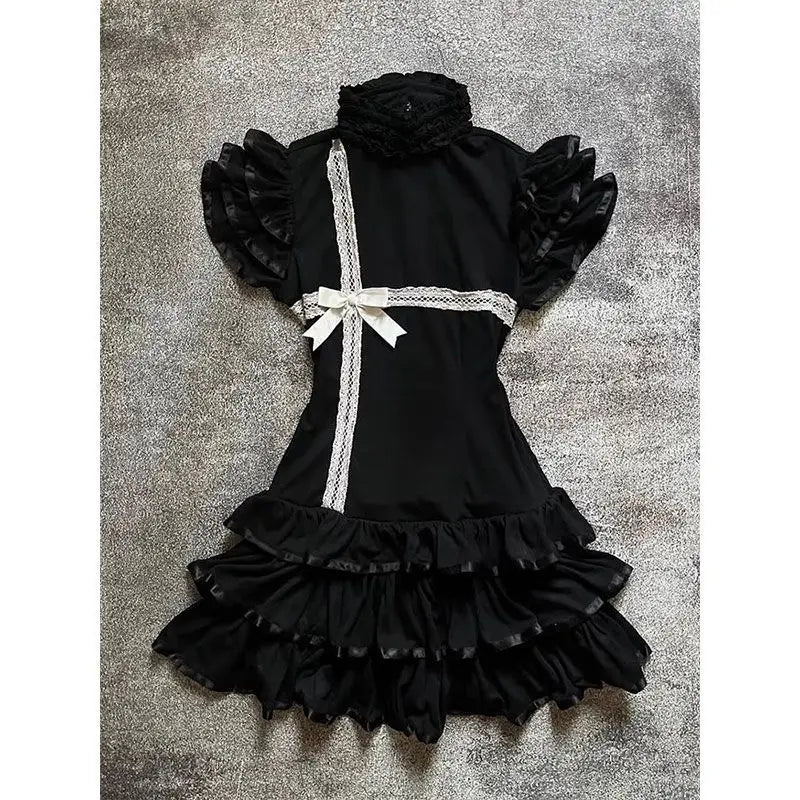 Goth Y2k  Lace Dress