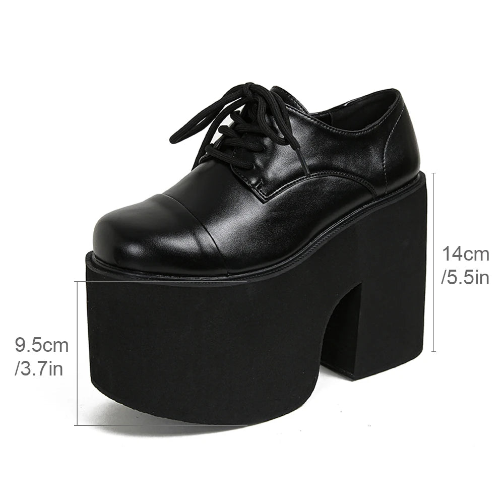 Chunky Heeled Pumps