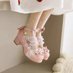 Cross Strap  High Heels Pumps