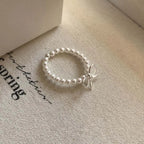 Pearl Bow Knot Ring