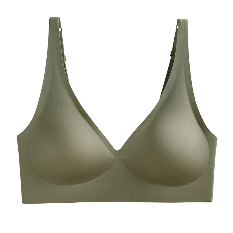 Seamless Push Up Padded  Bra