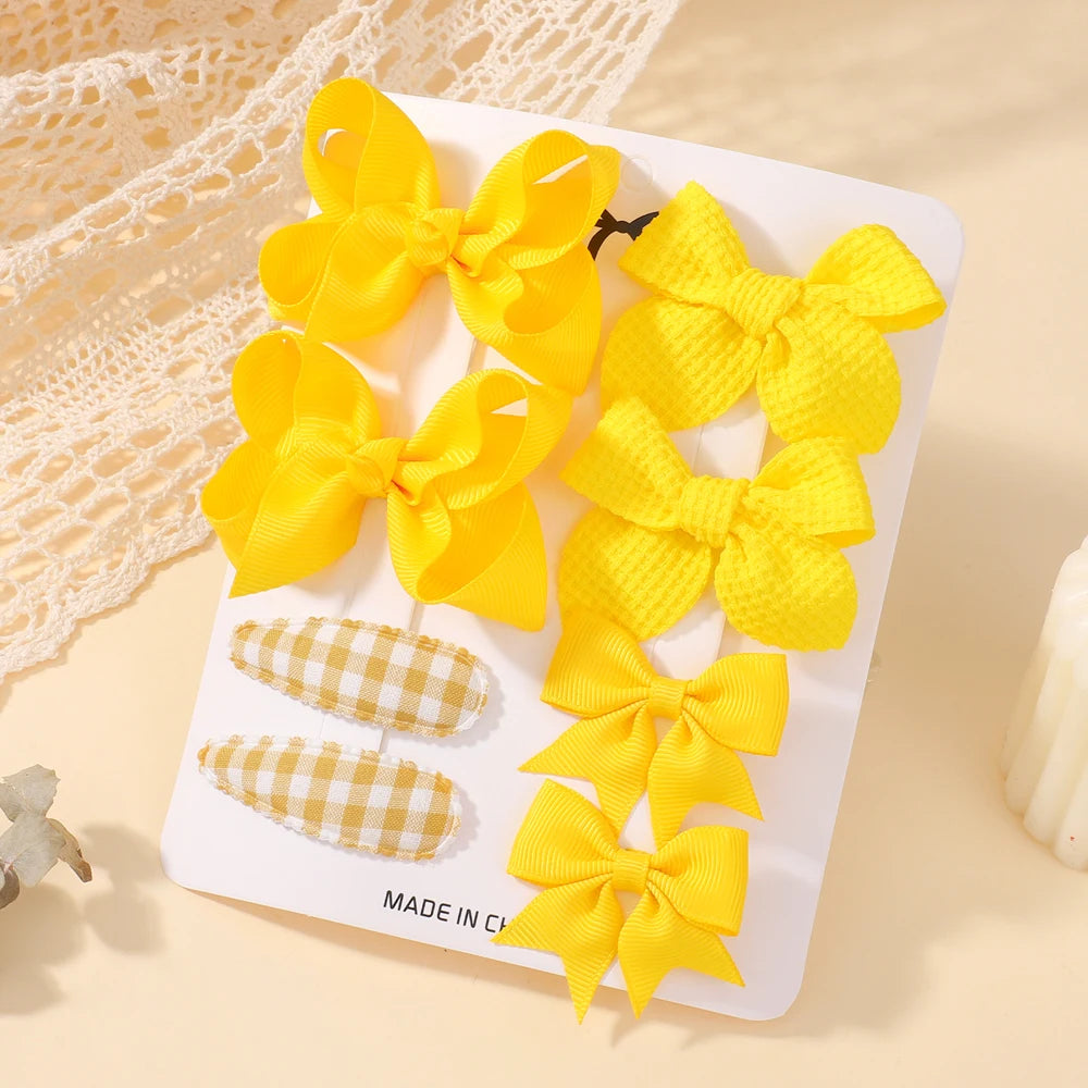 BABY BOWS 8Pcs/Set Butterfly Hair Clips