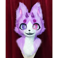 Purple Fox Fursuit (head)