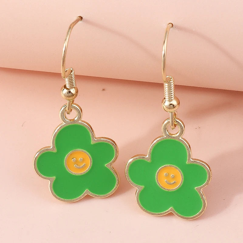 1pc Lovely Flower Earrings