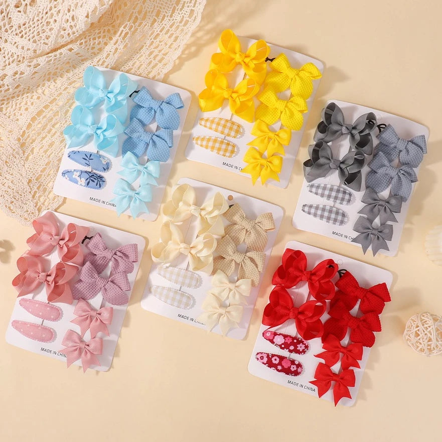 BABY BOWS 8Pcs/Set Butterfly Hair Clips