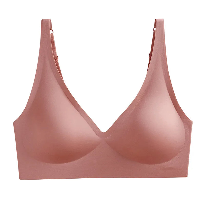 Seamless Push Up Padded  Bra