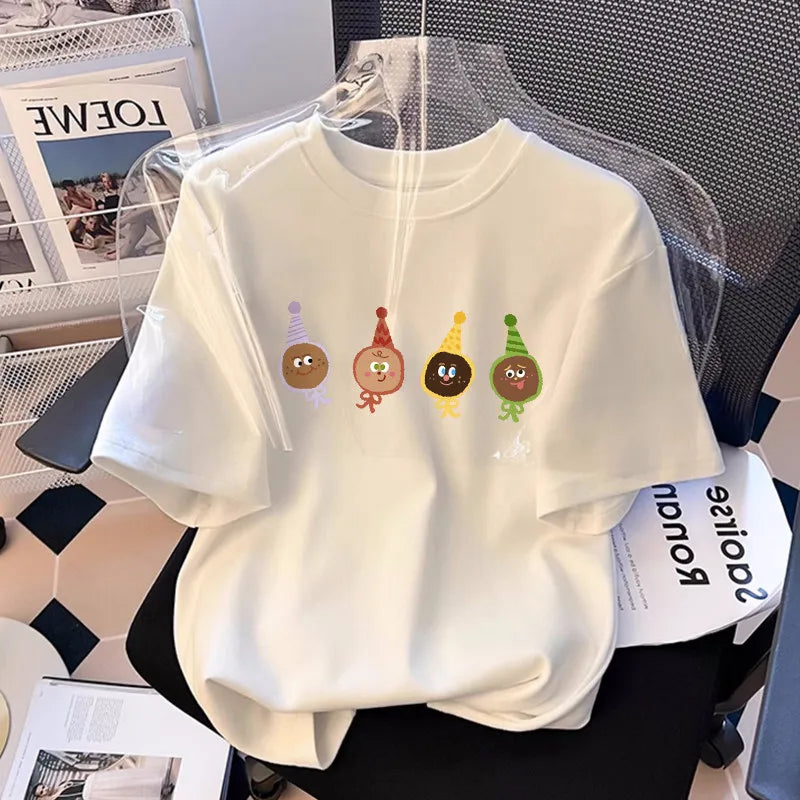 Cute Pure Cotton T-shirt