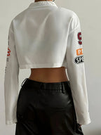 Casual Cropped Jacket