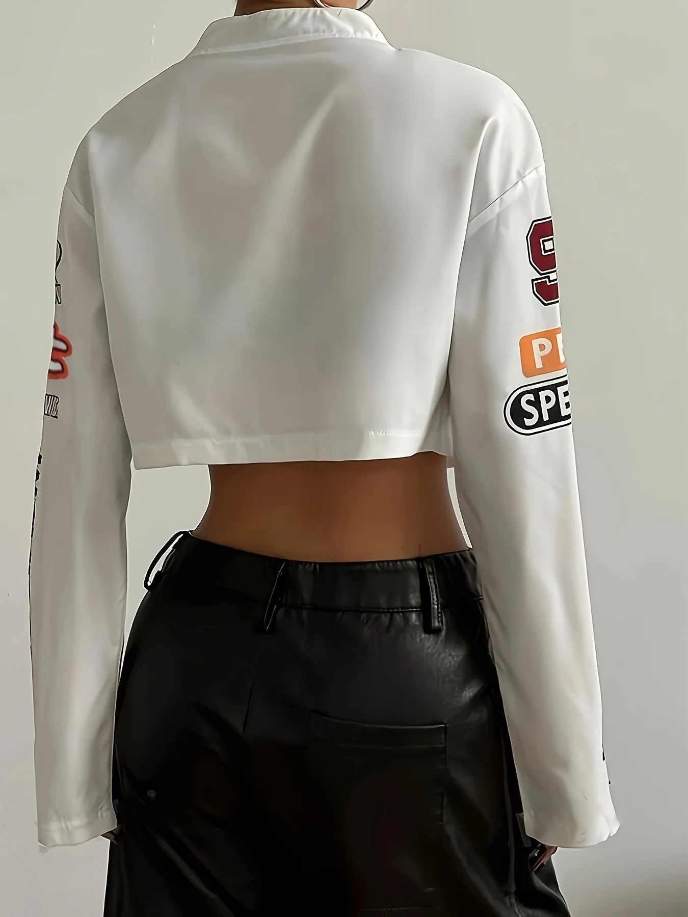 Casual Cropped Jacket