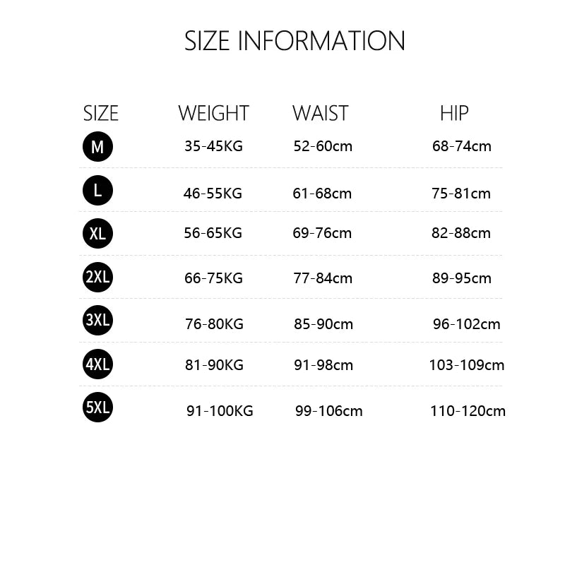 4Pcs High Waist Underwear
