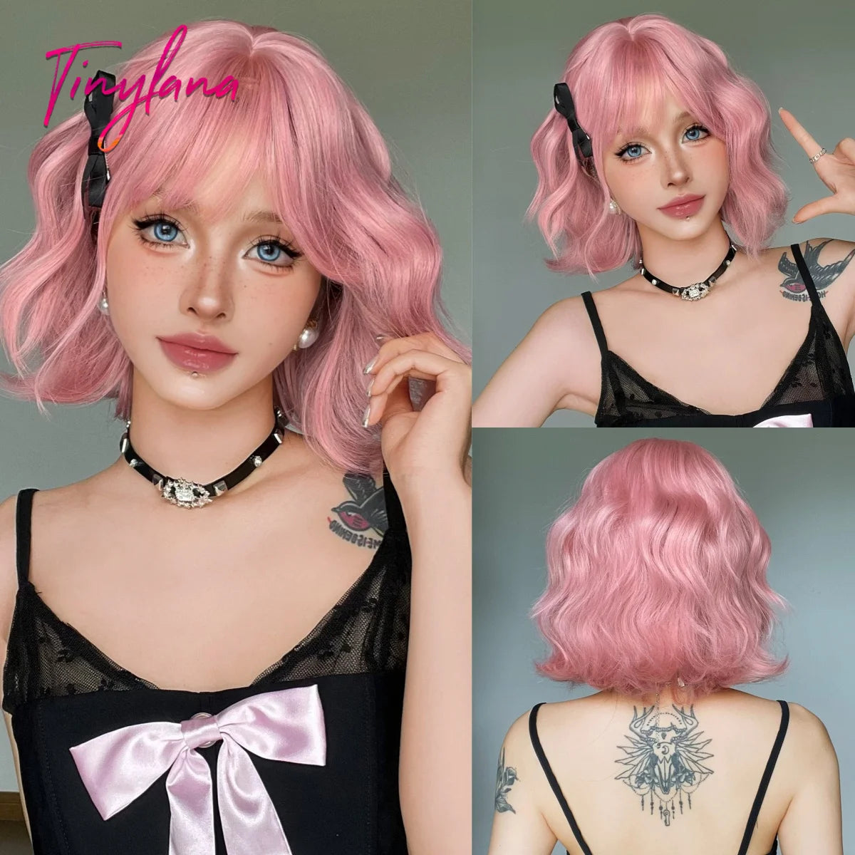 Short  Wavy Synthetic Wigs