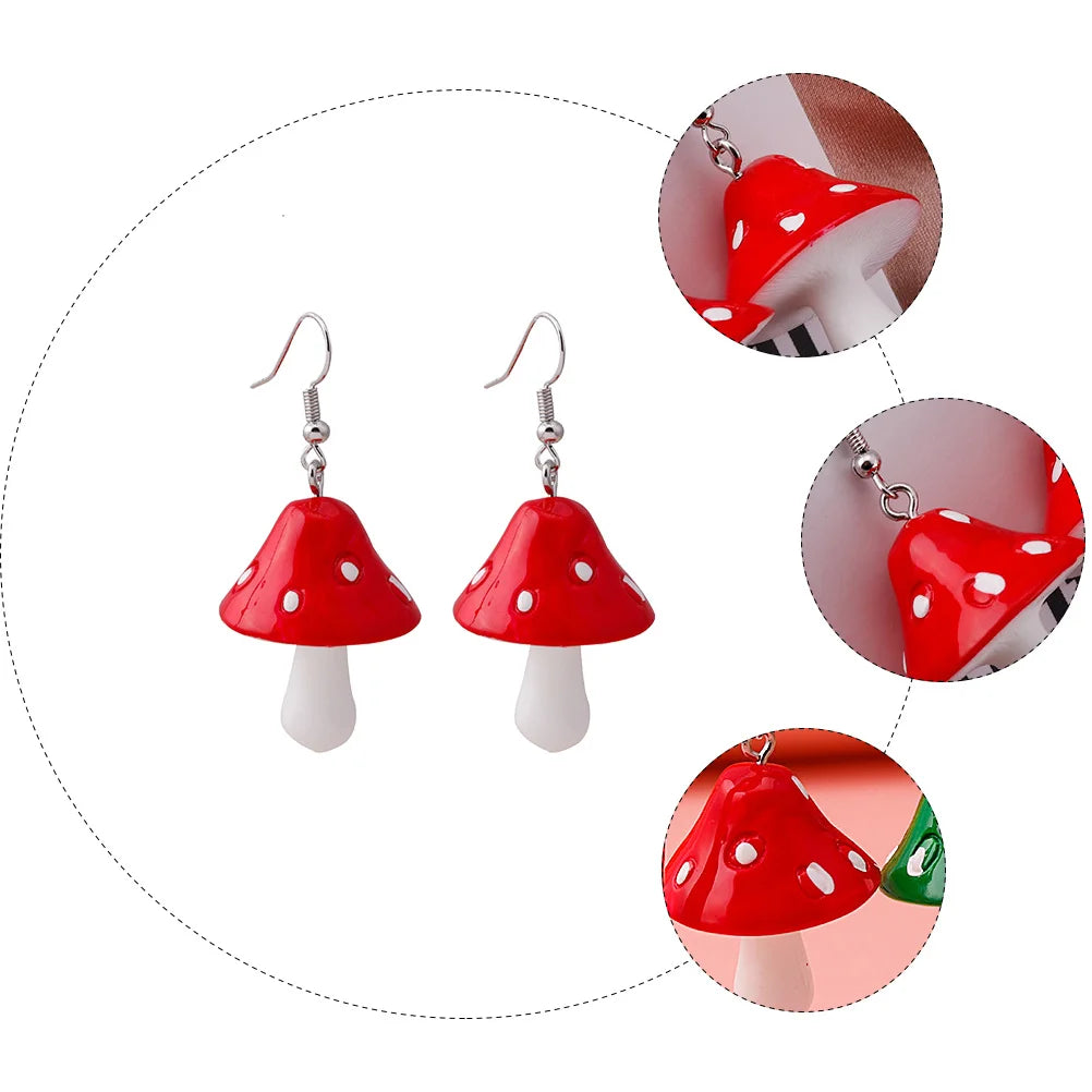 Mushroom Shape Earrings