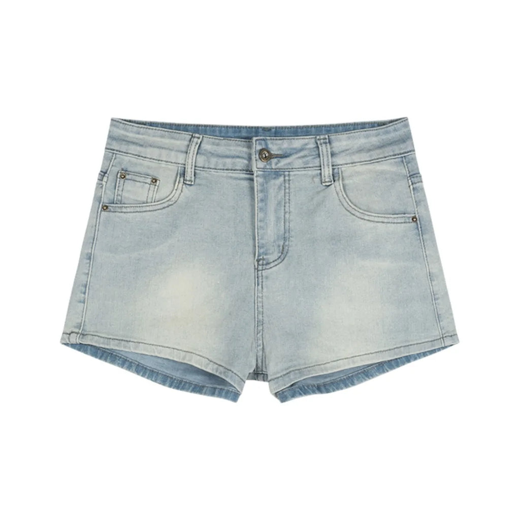 Casual High-Waisted  Jeans Shorts